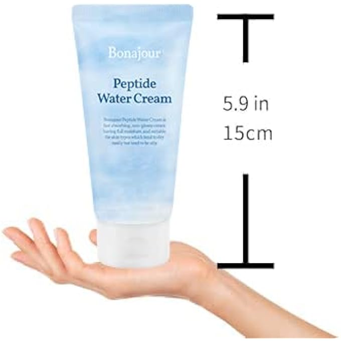 BONAJOUR [] PEPTIDE NATURAL MOISTURIZING CREAM FOR OILY AND SENSITIVE SKIN(WATER BOMB OILY SKIN TYPE), BEST FACE MOISTURIZER, ANTI AGING, ANTI WRINKLE, BRIGHTENING 3.38 FL. OZ - Image 4
